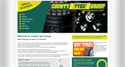 Desktop Screenshot of county-tyres.co.uk